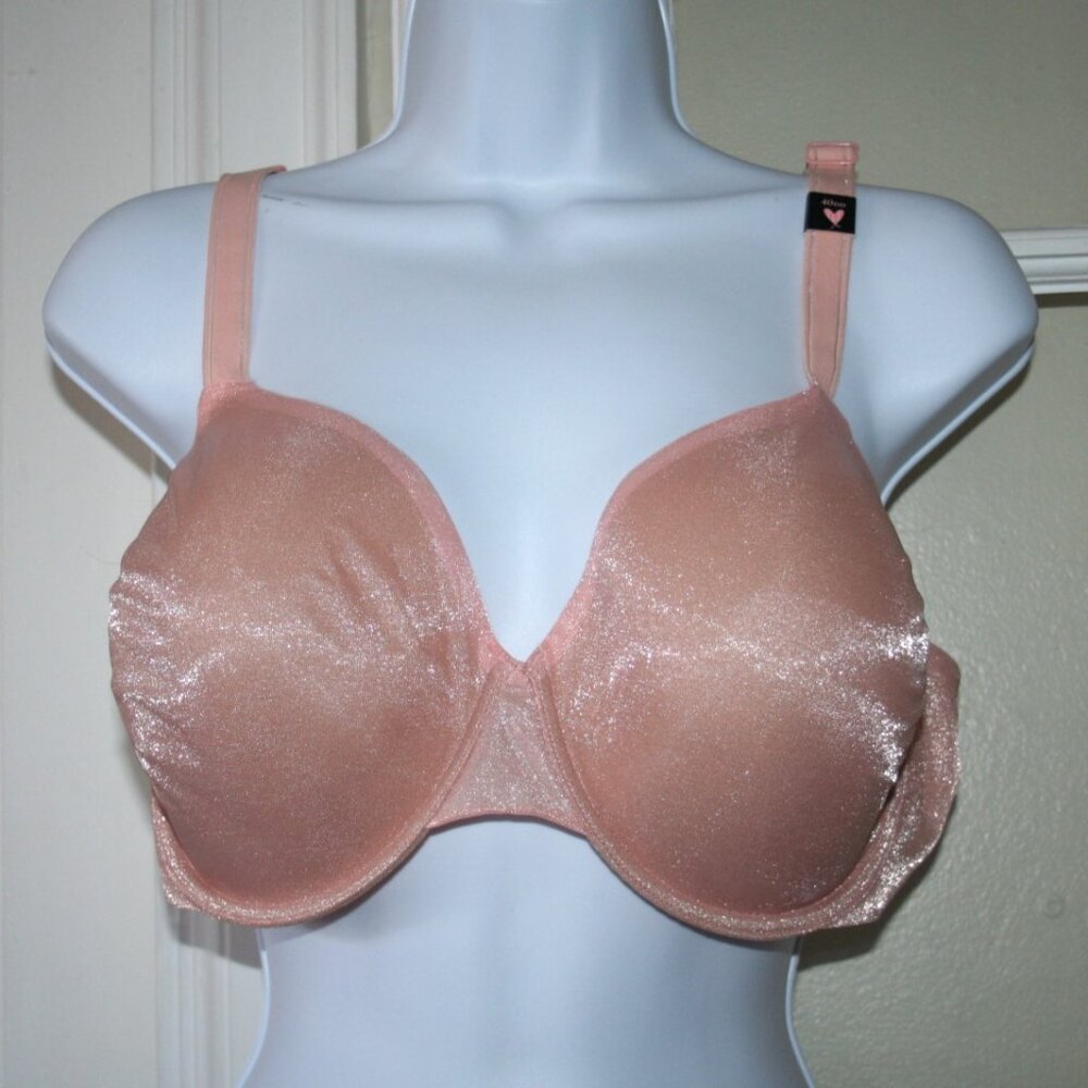 NWOT Victorias Secret Lined Perfect Coverage Bra Shimmery 40DD